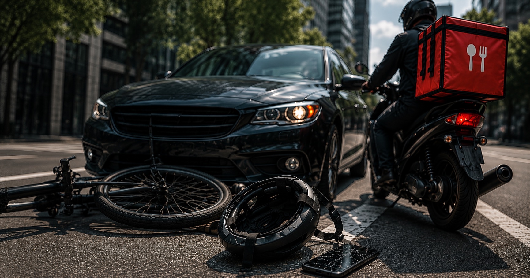 Hit by a Food Delivery Driver? Who's Actually on the Hook